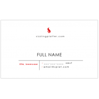 Business Card, 1 Number